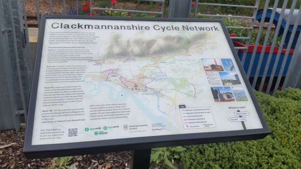 The Clackmannanshire network at a glance